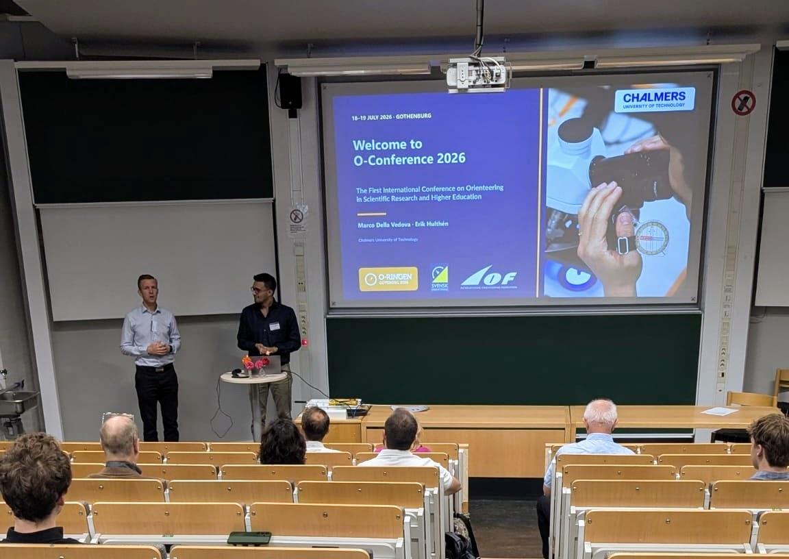 O-Conference introduction session at Chalmers